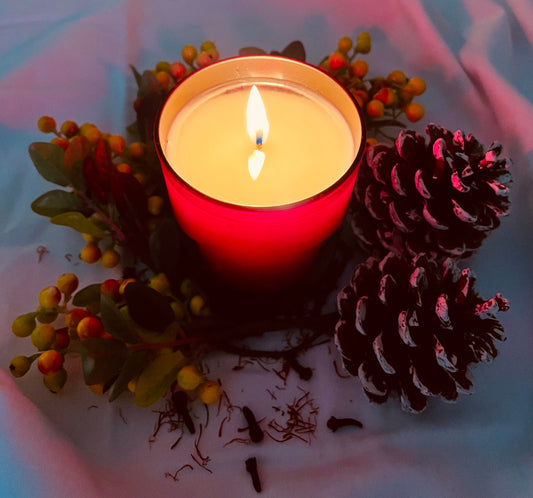 Warm Woods and Cashmere Scented Candle